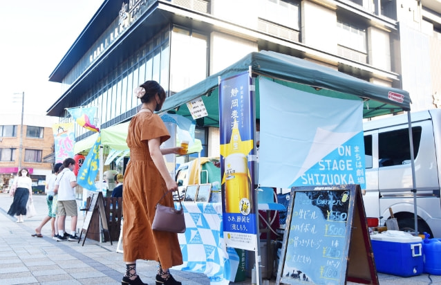 JR草薙駅前の公共空間の活用