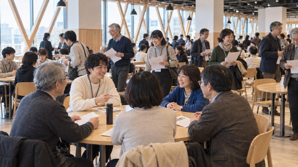 交流会「ここにわ」のイメージ